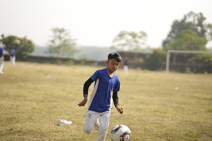 Students participating in hands-on learning