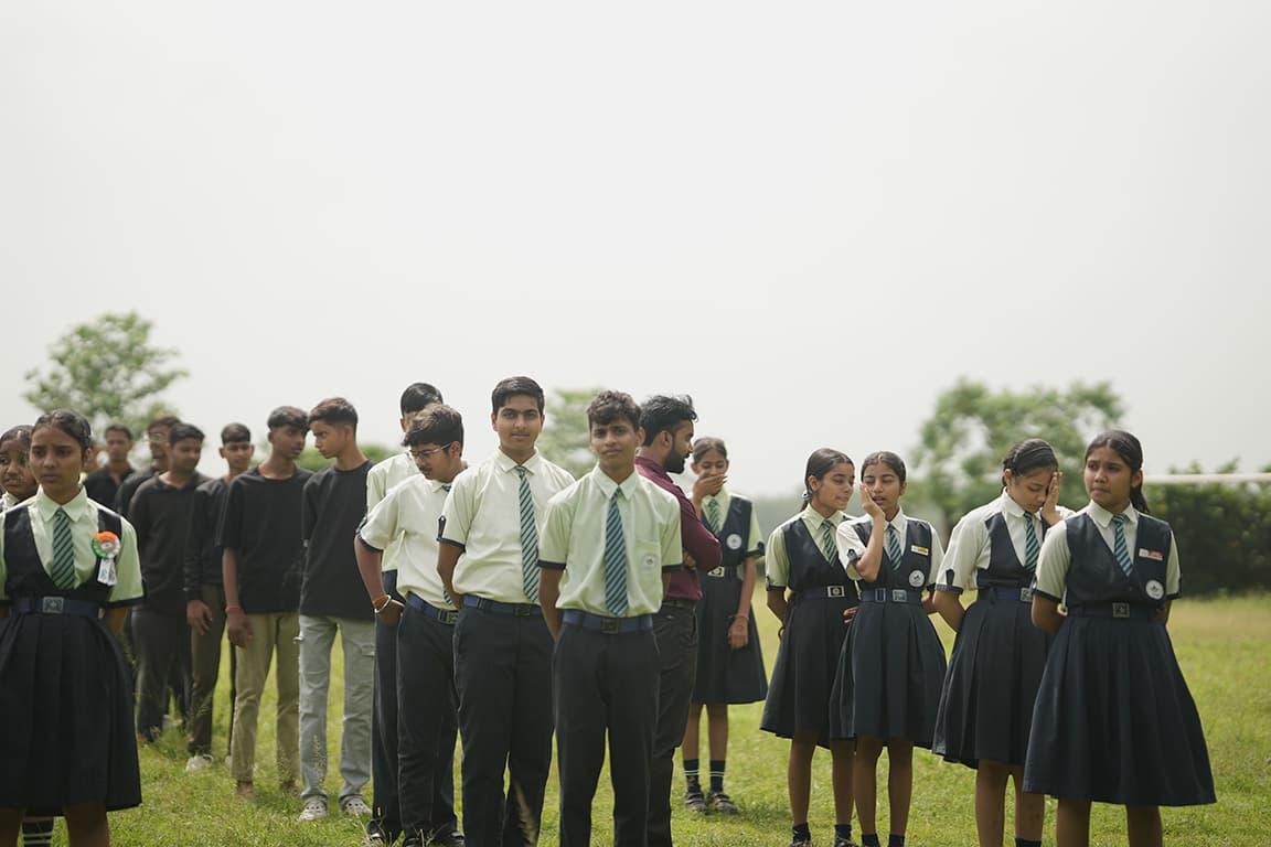 Artistic display created by students