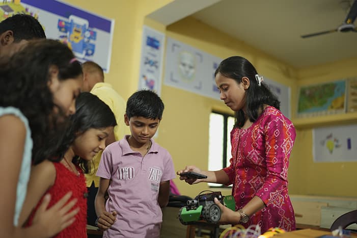 Athletes sprinting during track practice