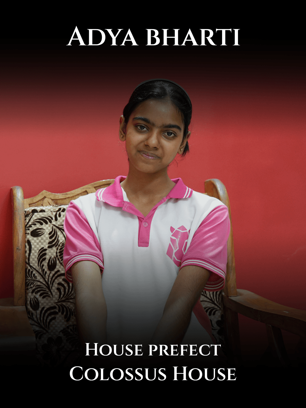 Adya Bharti, House Prefect of Colossus