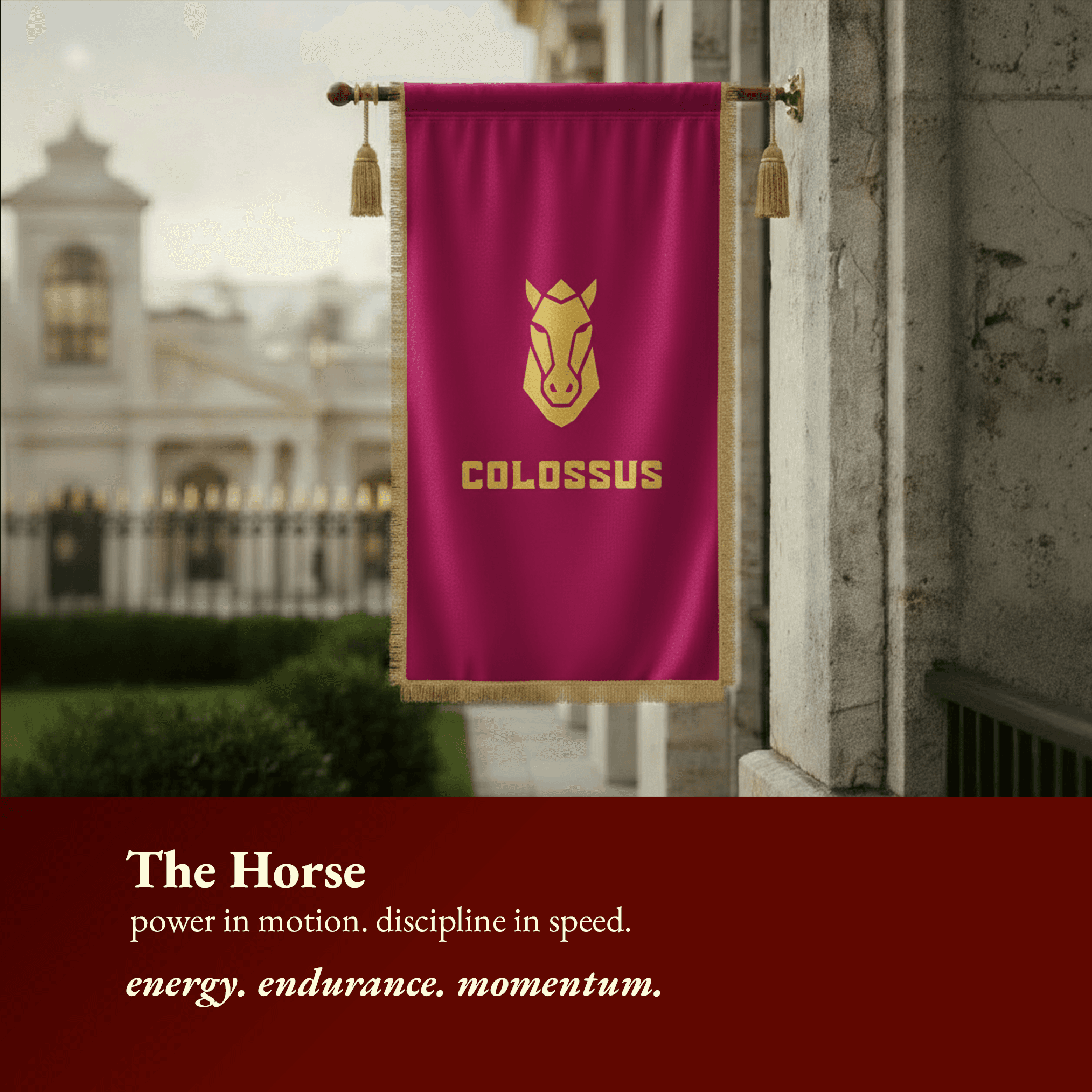 Colossus house crest