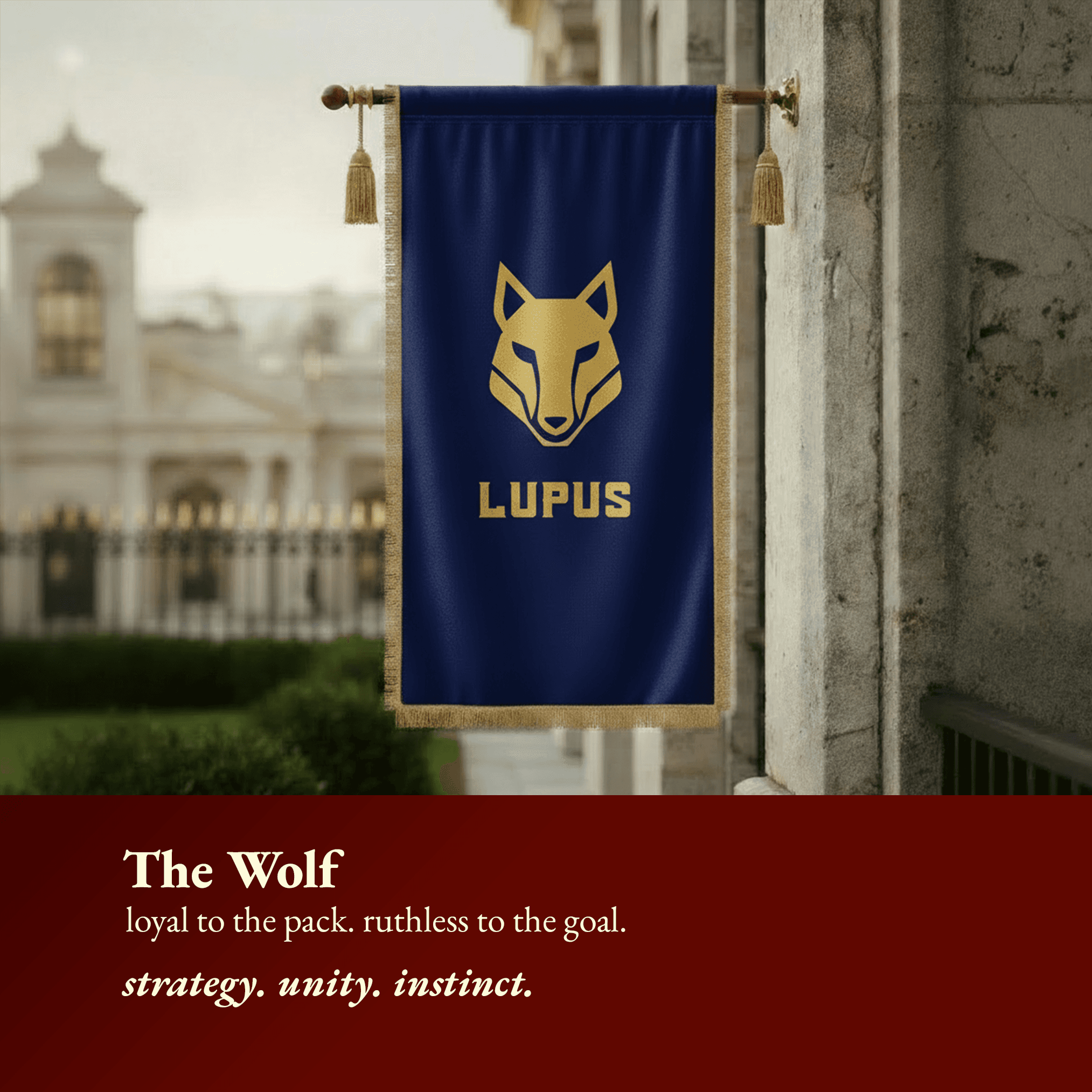 Lupus house crest