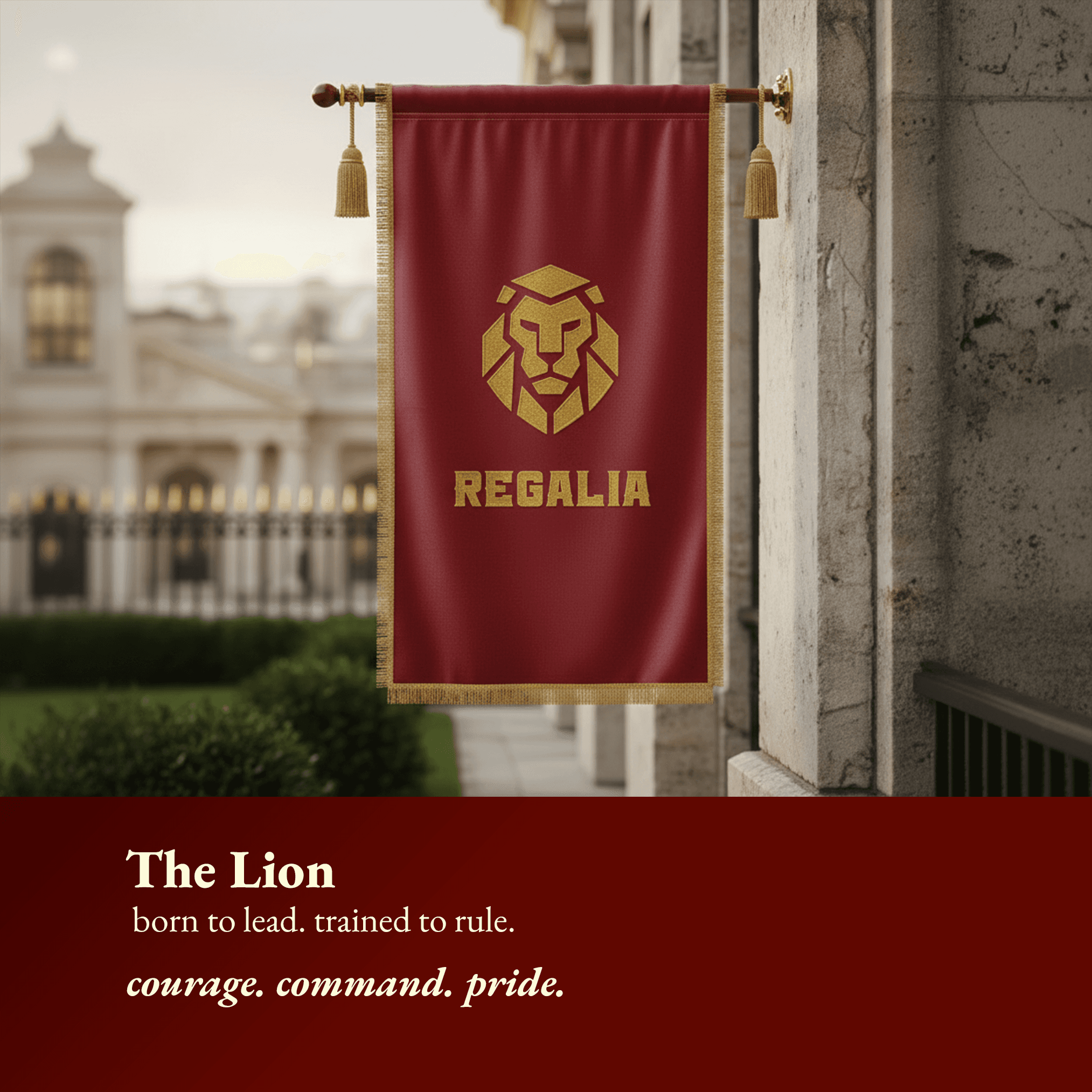 Regalia house crest
