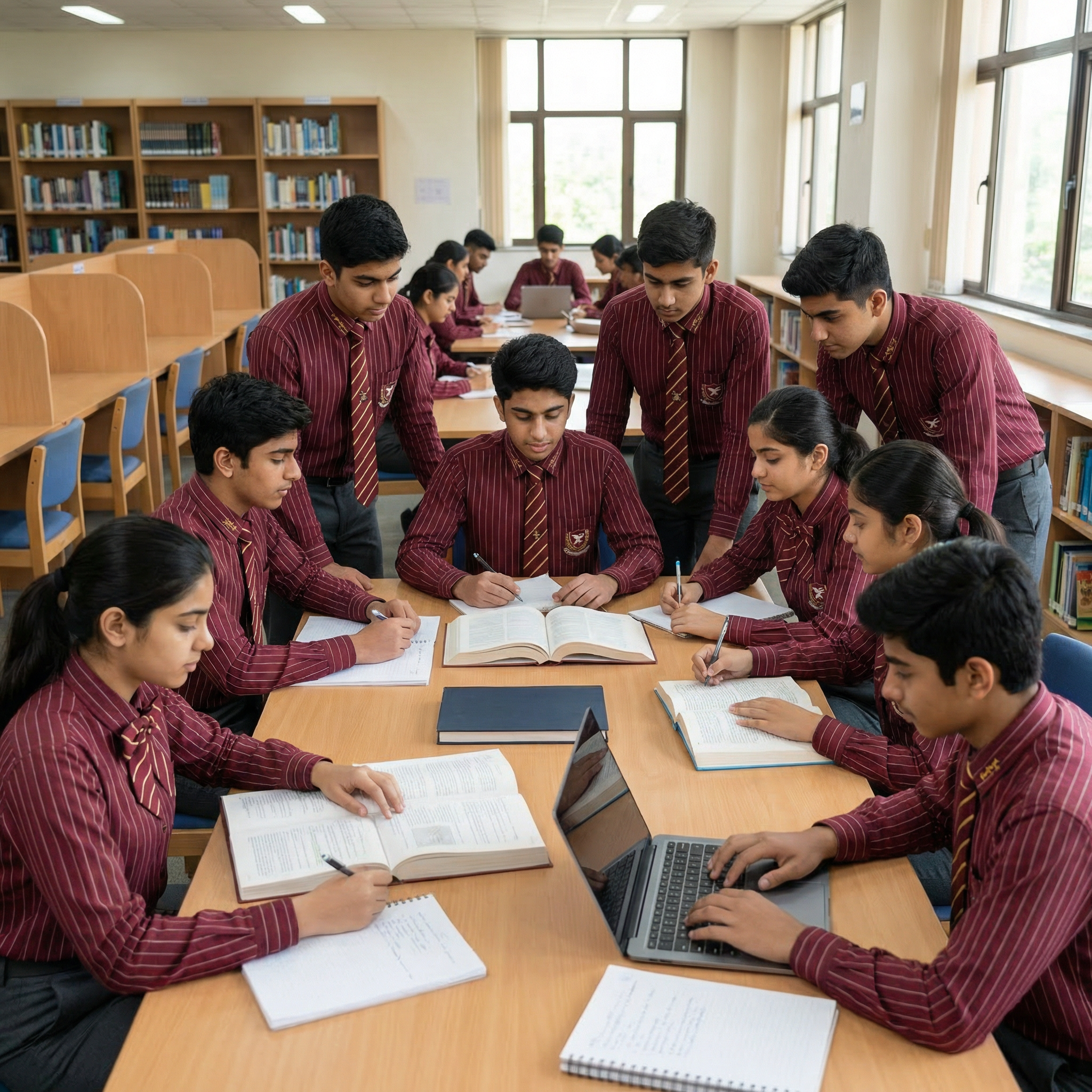 Elden Heights School campus in Hazaribagh Jharkhand